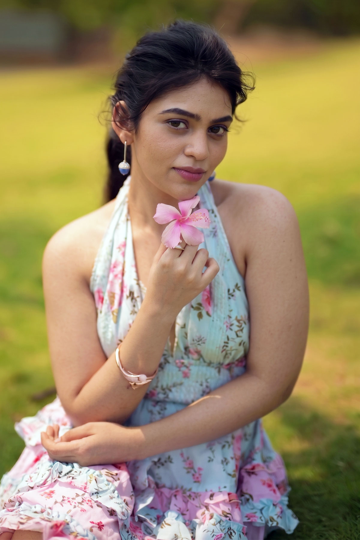 Bandhavi Sridhar Ethereal Look in Pretty Pixie Floral Mini