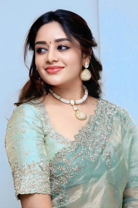 Ramani Kalyanam Pre-Release: Deepshikha Chandran Saree Photos