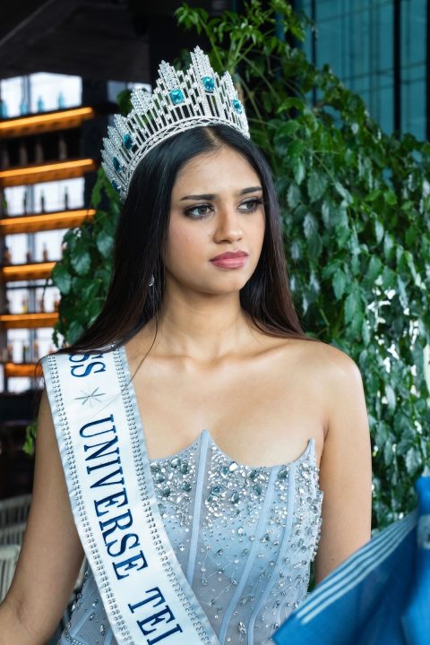Miss Universe India 2025 Telangana: Kashvi Crowning Glory Stills