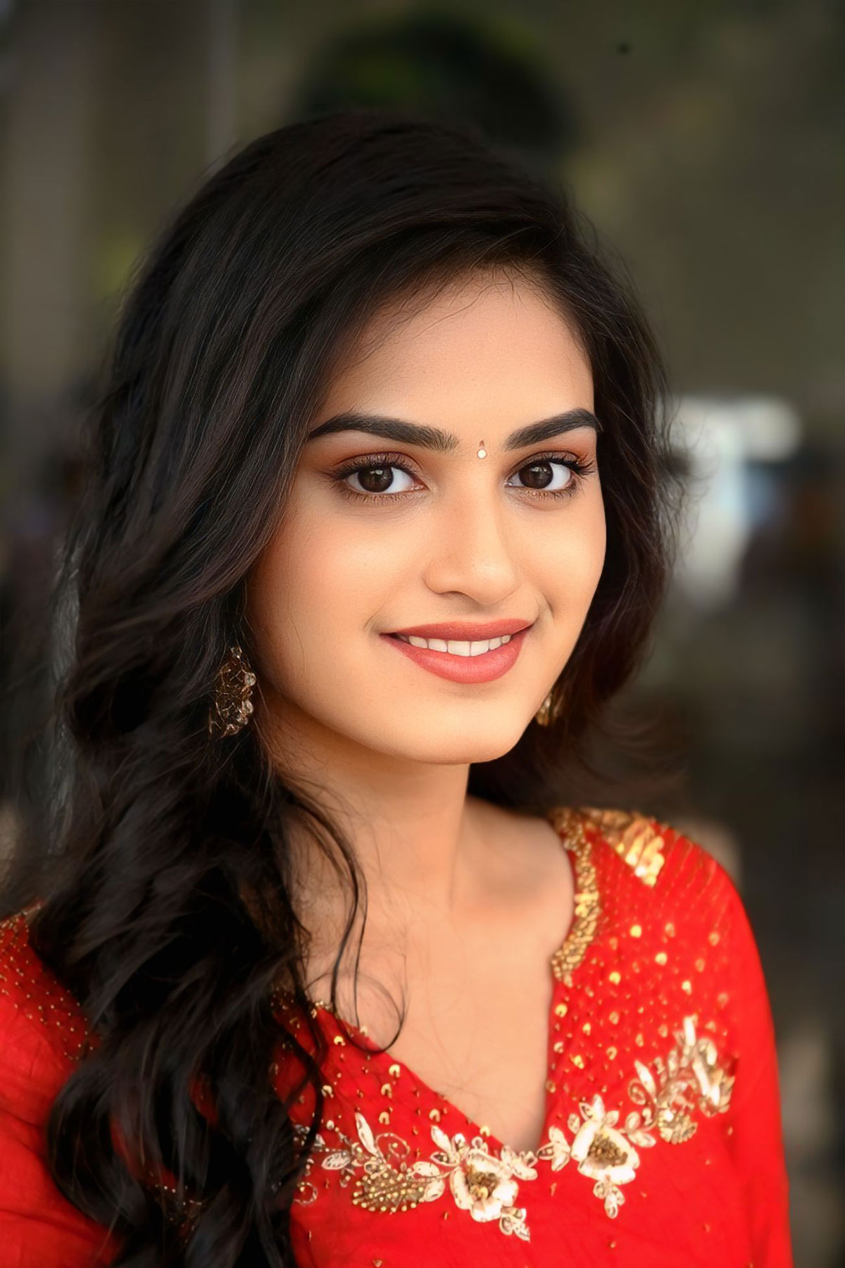 Purushaha Movie Event: Rayancha Kokkura Stunning Orange Dress Photos