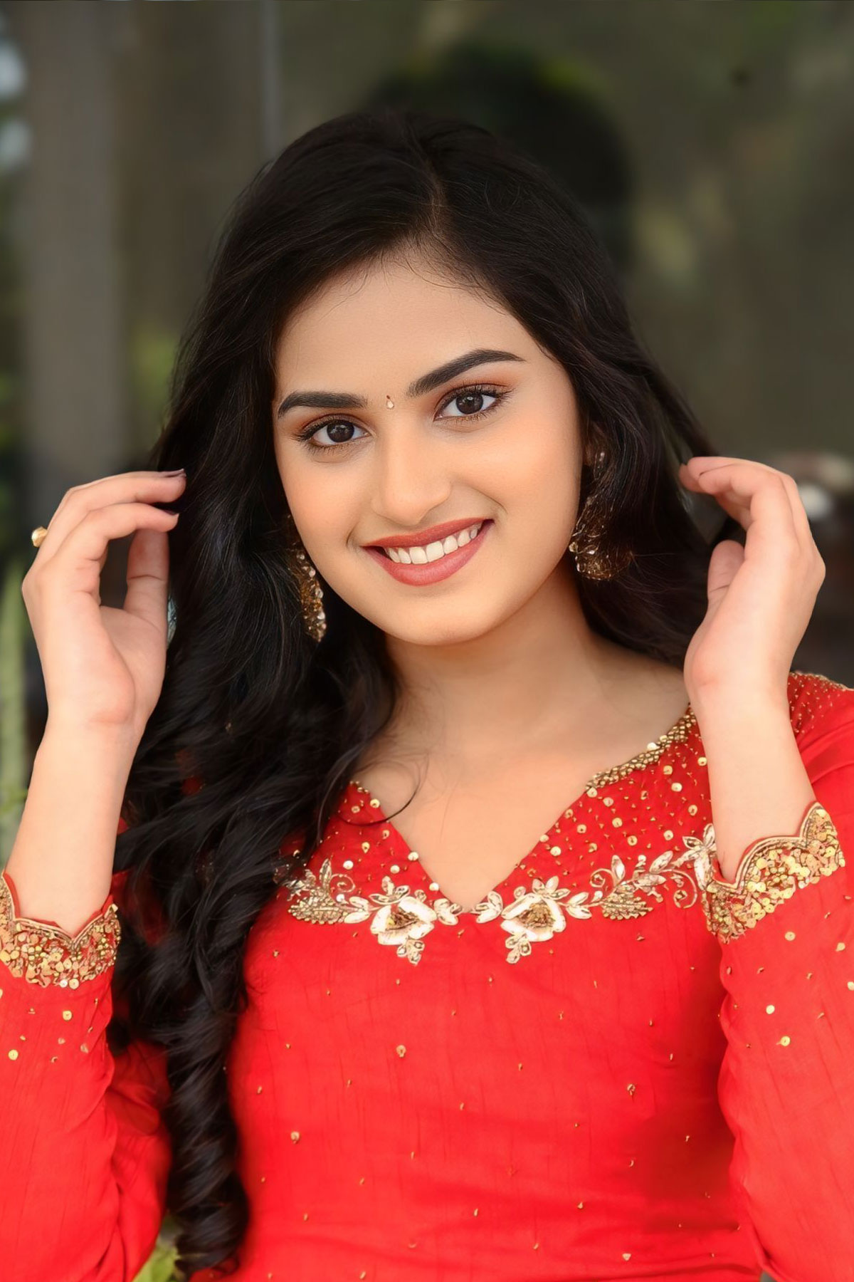 Tollywood Actress Rayancha Kokkura at Purushaha Teaser Event