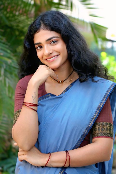 Singeetham Srinivasa Rao Heroine Ahilya Bamroo in half Saree Photos