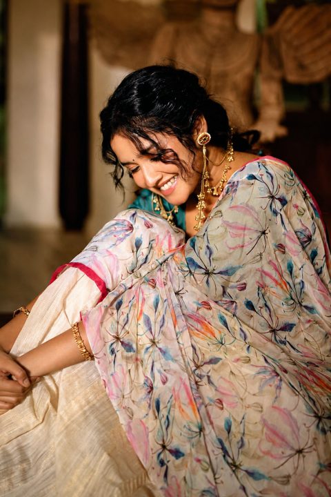 Anikha Surendran Latest Photos: Floral Lehenga Fashion