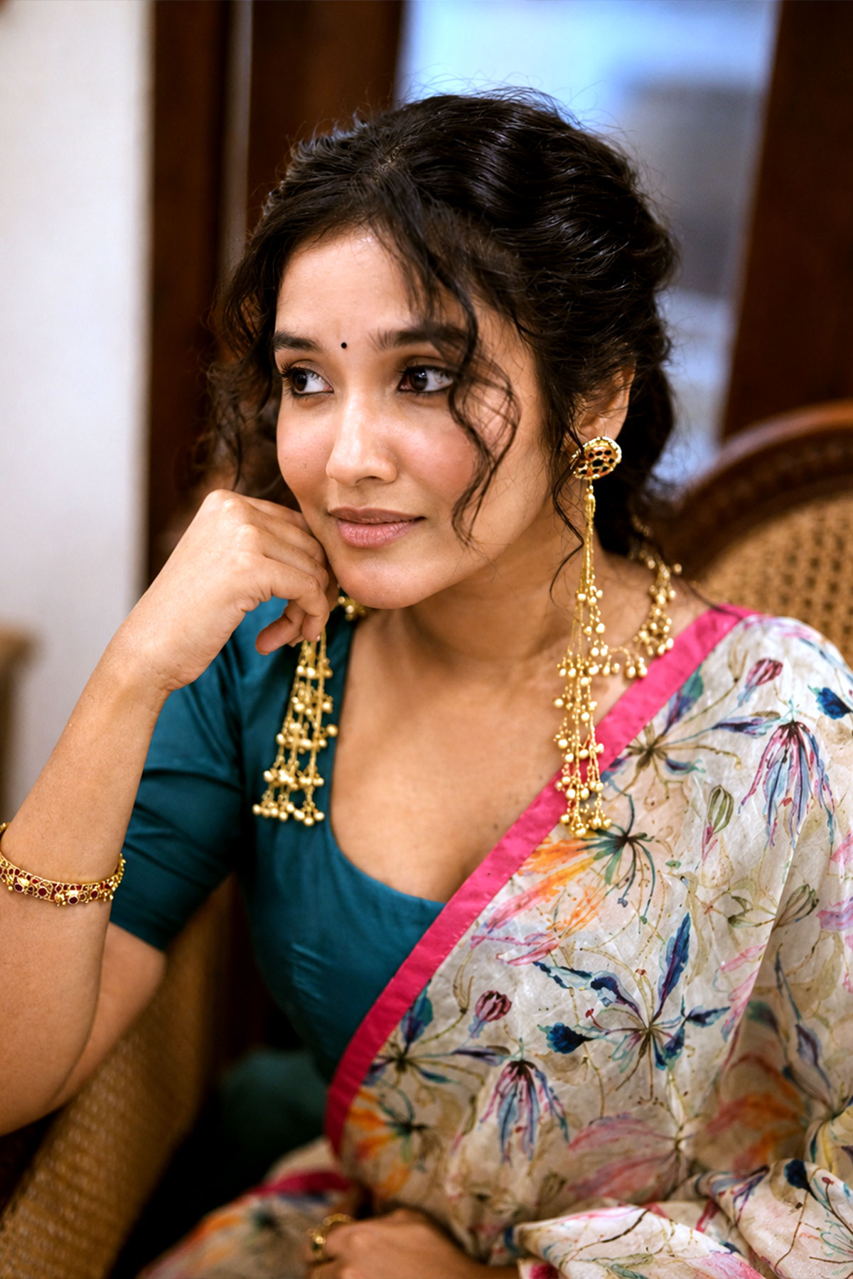 Anikha Surendran Dazzles in Mehaka Kalarikkal Styled Photoshoot