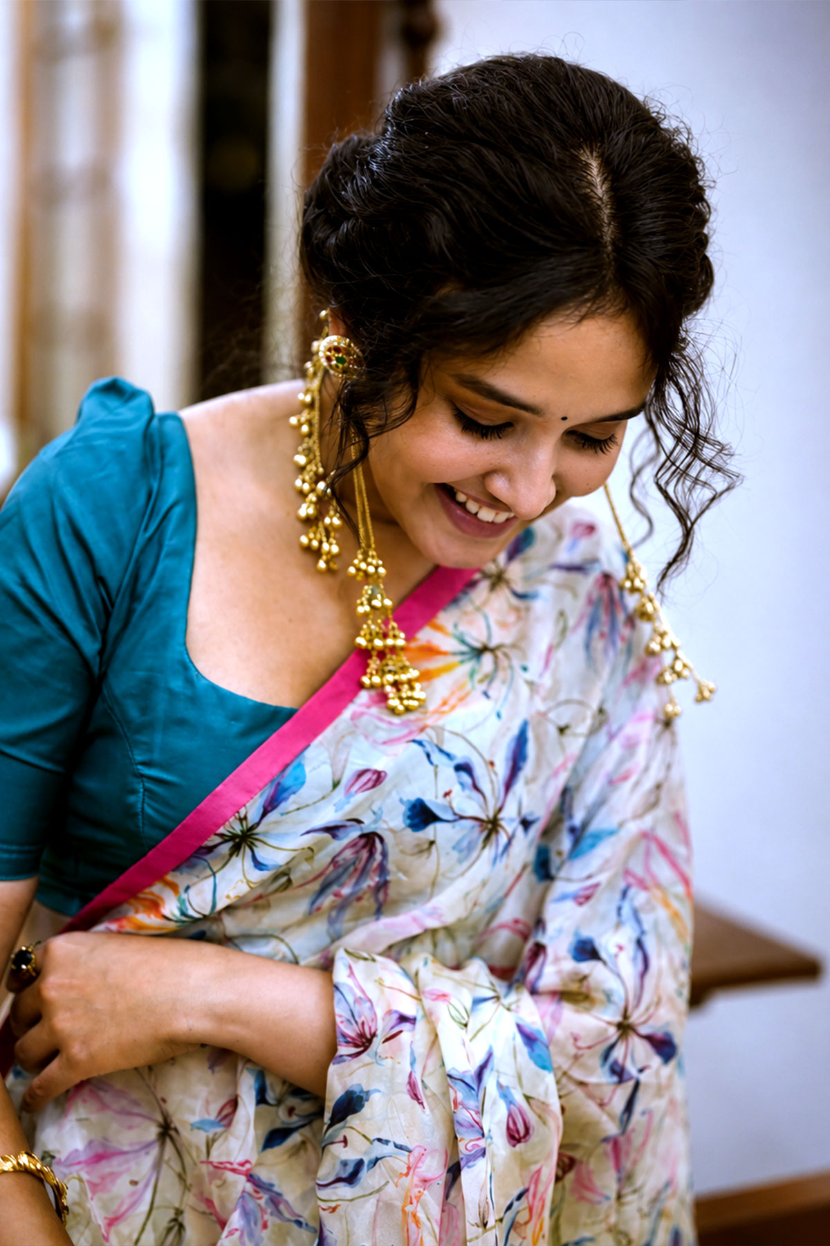 Actress Anikha Surendran Latest Ethnic Photoshoot Stills