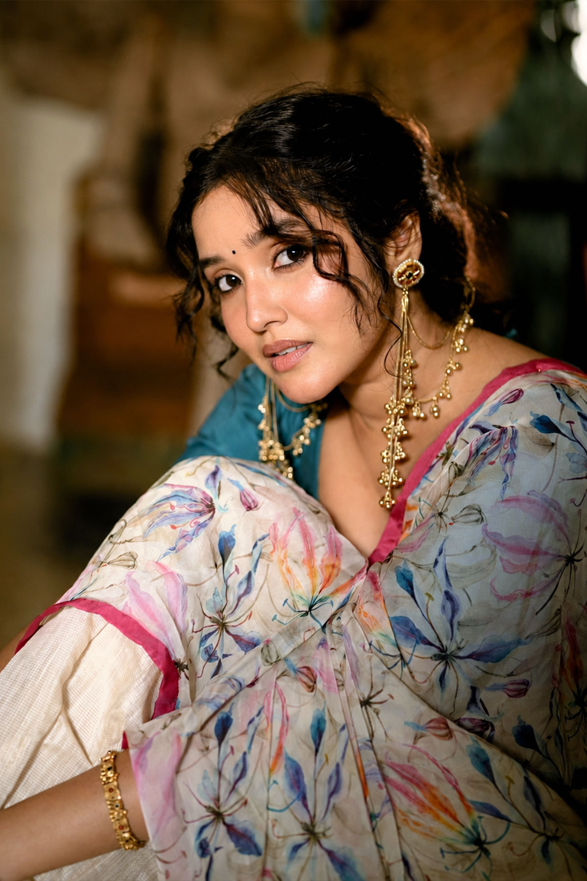 HD Gallery: Anikha Surendran in Stunning Floral Lehenga Stills