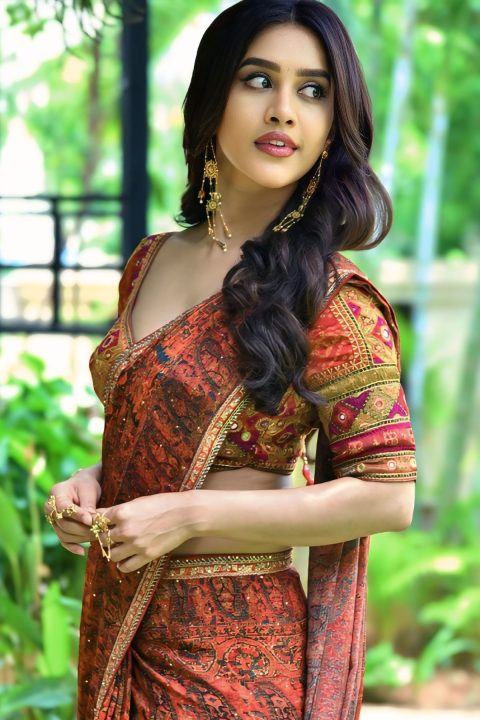 Viral Photos: Nabha Natesh in Breathtaking Nagabandham Outfit