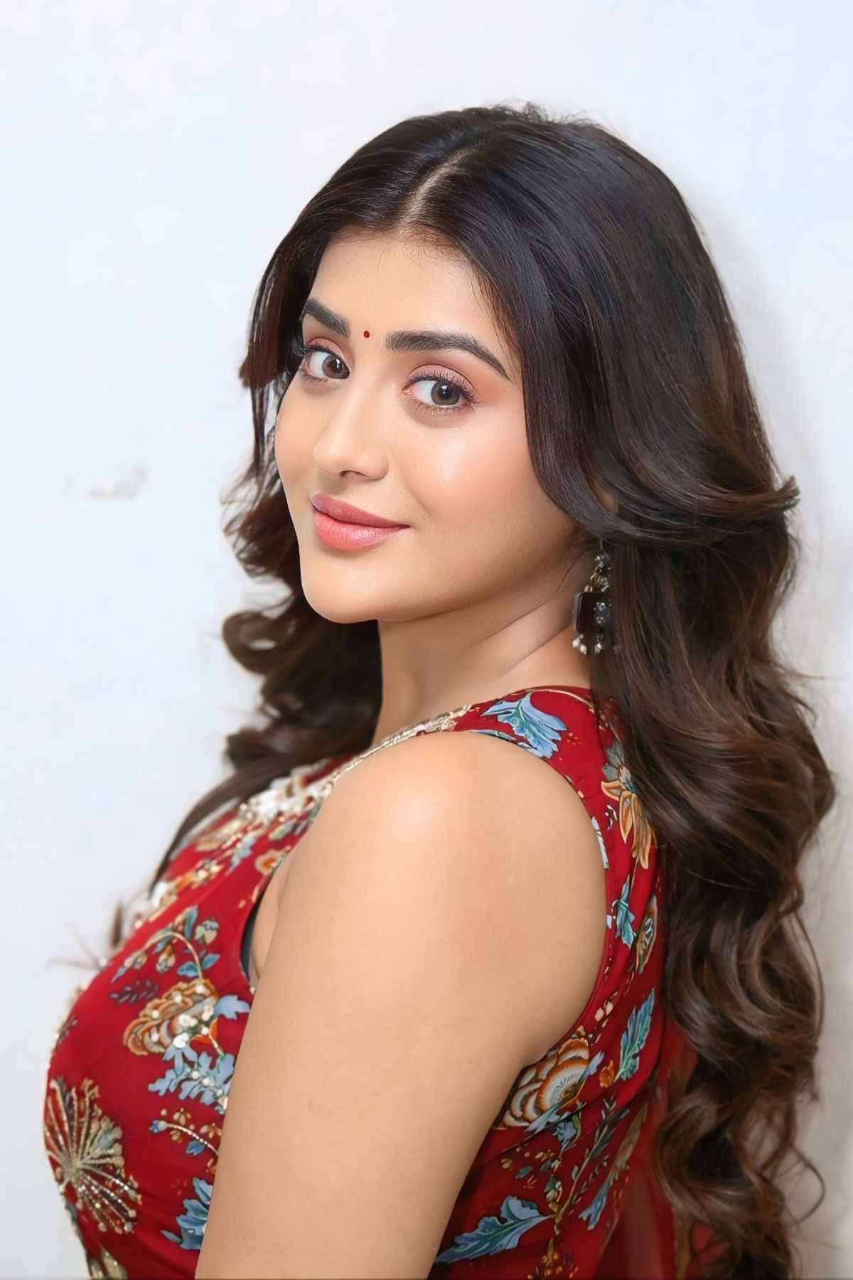 Rashi Singh Stills in Maroon Salwar Suit | Gossip Movie Press Meet