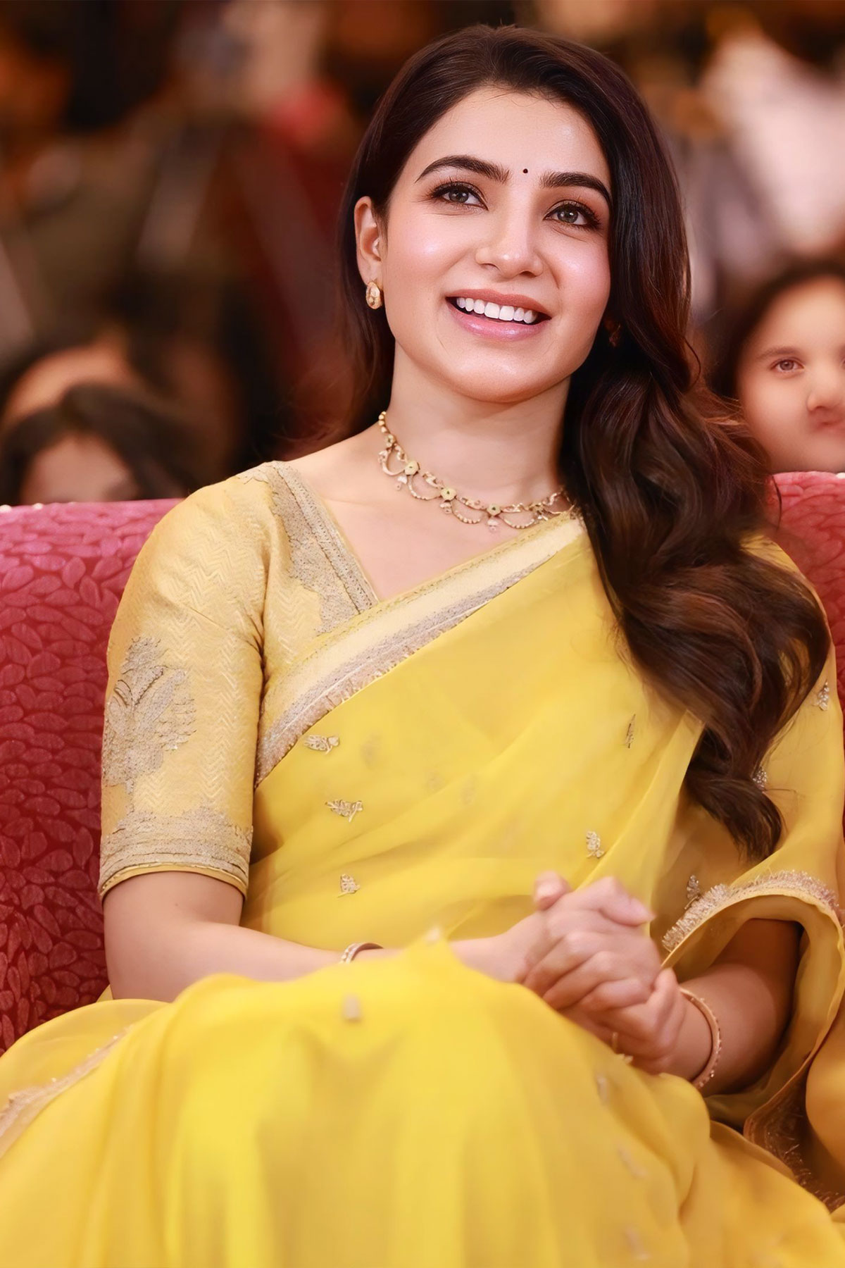 Samantha Ruth Prabhu at Maa Inti Bangaram Promo Event