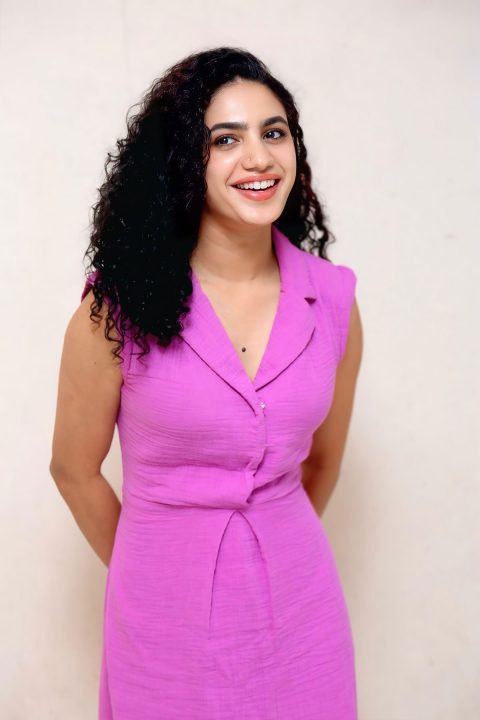Deepa Thomas Lilac Azorte Dress Look at Film Event