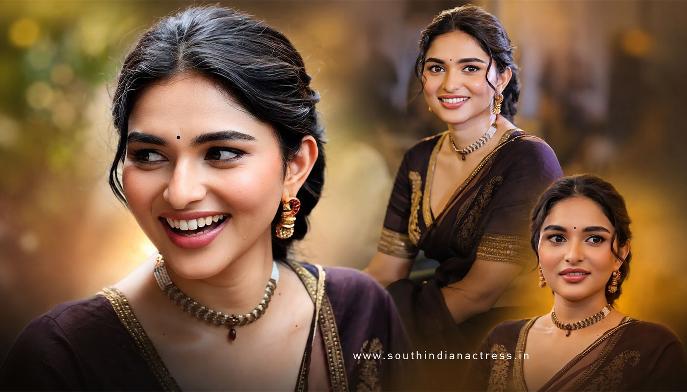 Kayadu Lohar Rukminii Atelier Saree at Idhayam Murali Event