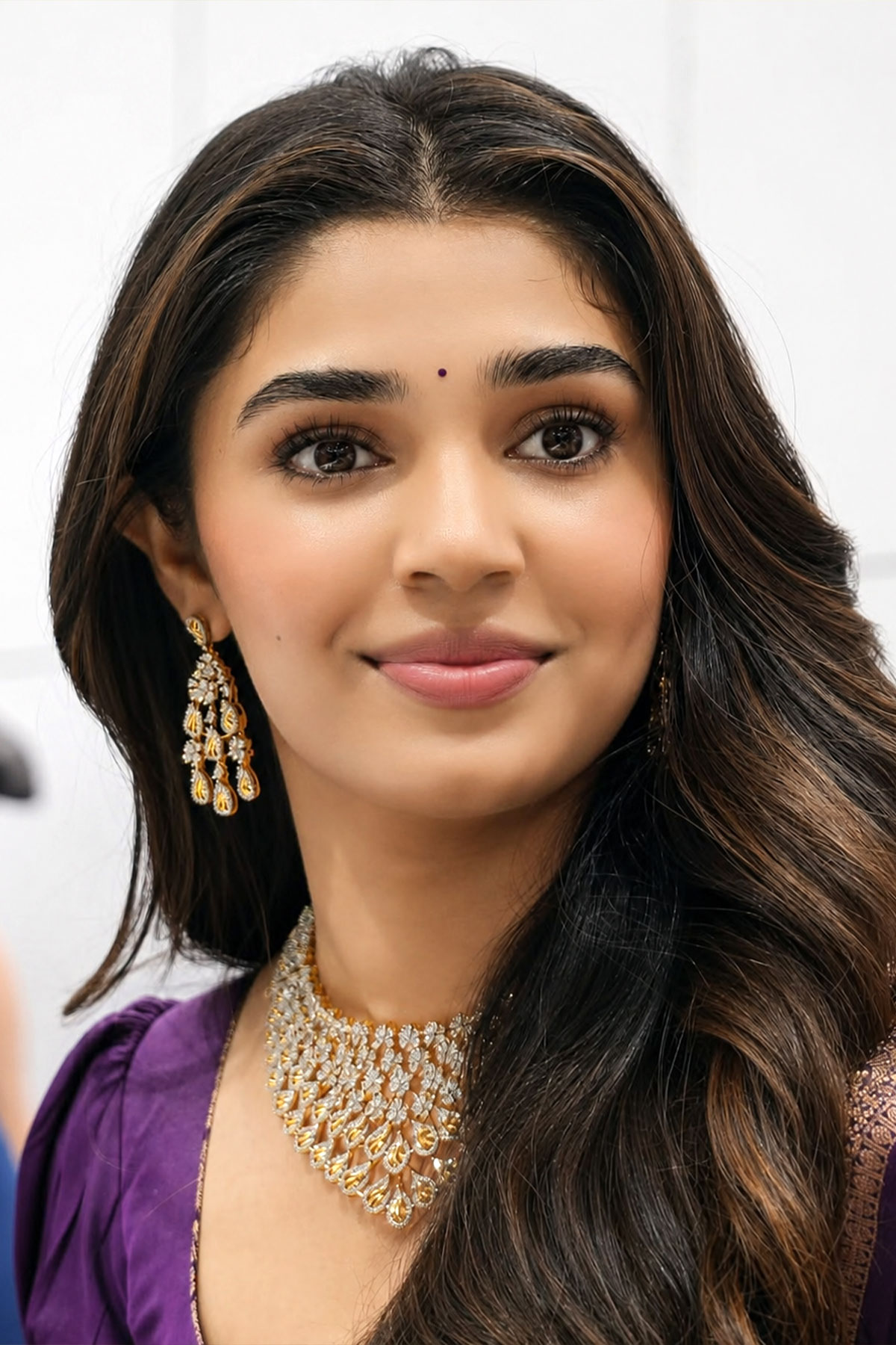 Krithi Shetty Beautiful Ethnic Wardrobe Mall Opening Ceremony