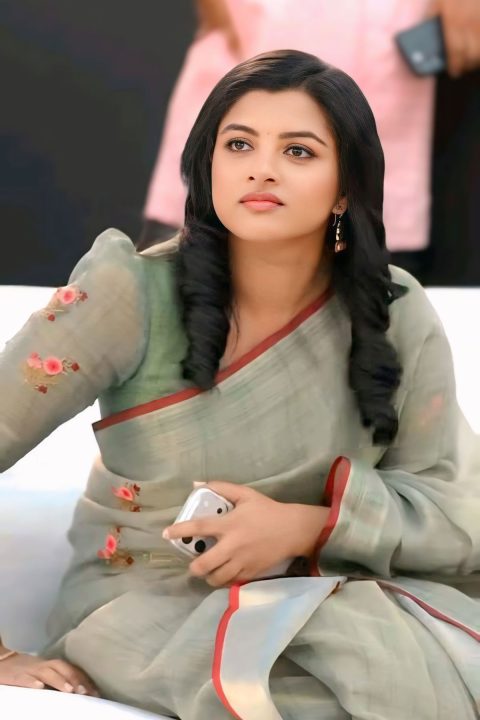 Actress Lijomol Jose Elegant Saree Look for Unmadham Event