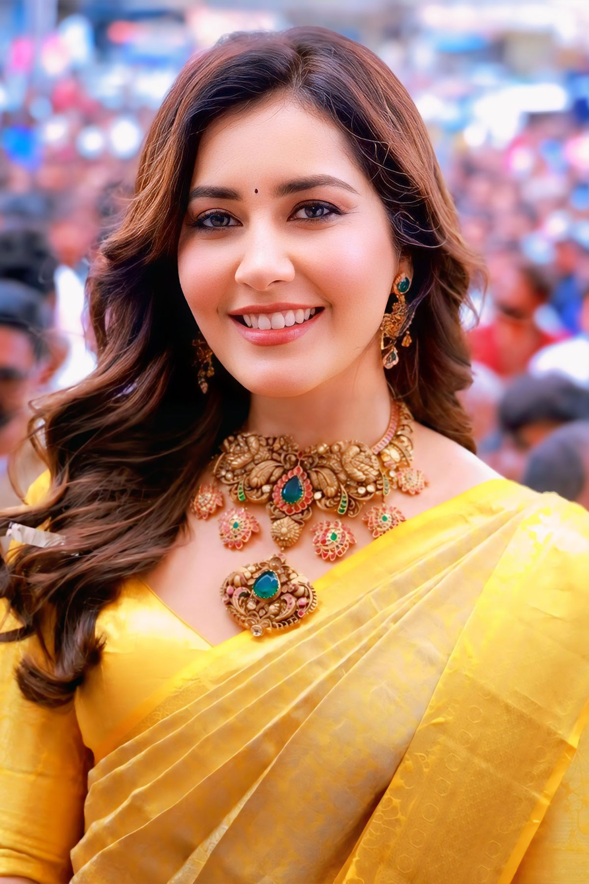 Actress Raashii Khanna Latest Traditional Saree Photos Mangalya Mall