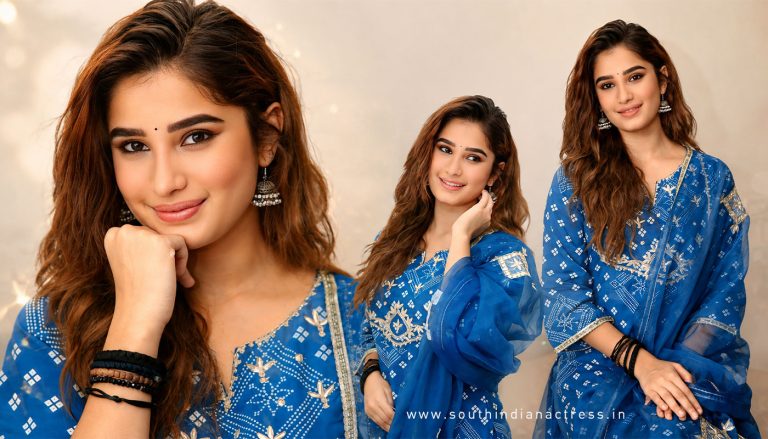 Rasha Thadani Fresh Ethnic Vibe Blue Kurta
