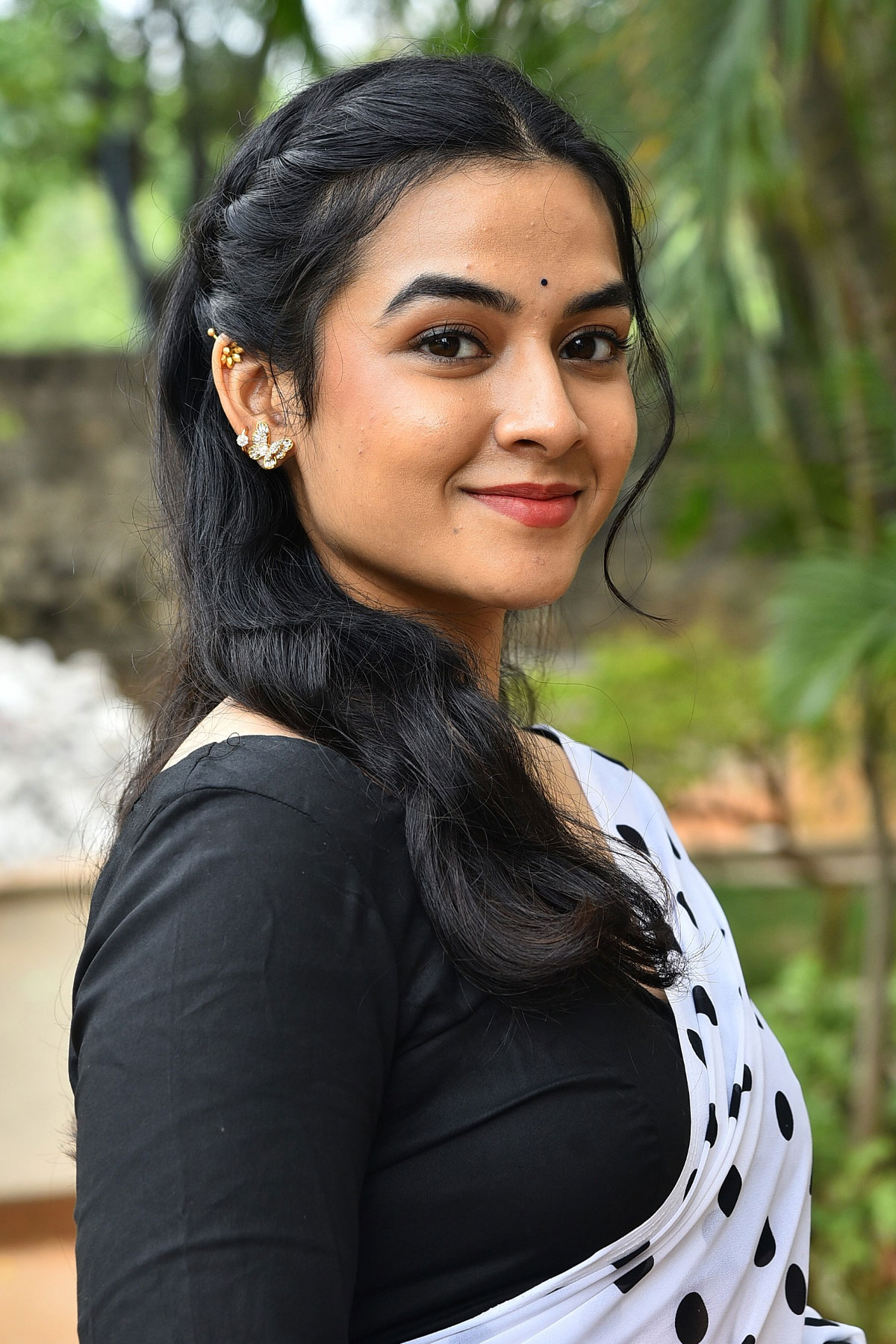 Sahithi Avancha Latest Saree Photos Kalyanam Kamaneeyam Jeevitham Event