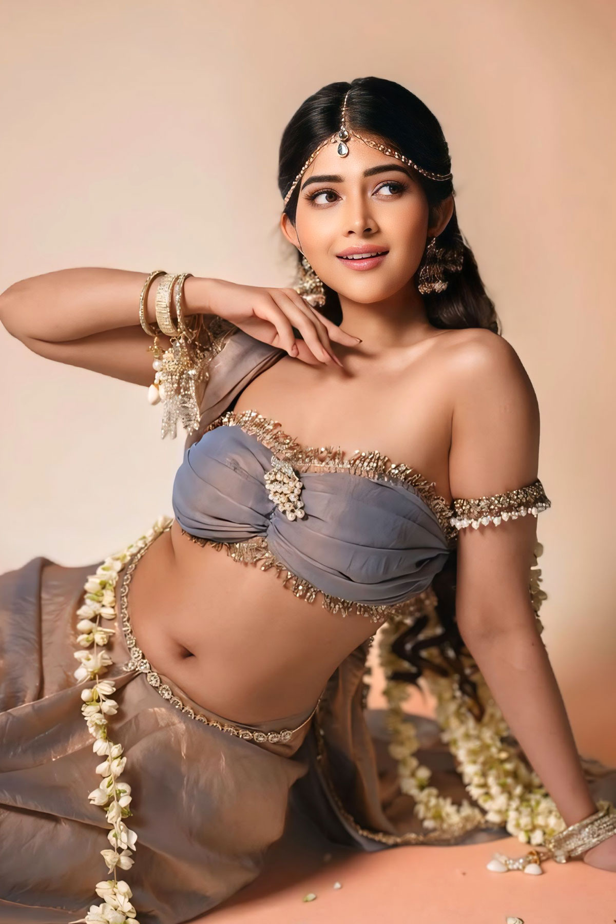 Sexy Actress Srijita Ghosh Hot Navel Photoshoot