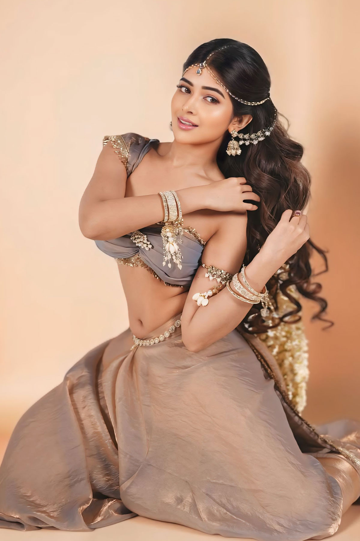 Srijita Ghosh Hot Ethnic Fusion Look and Sexy Glamour Photos