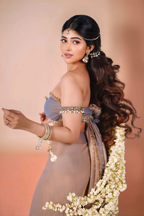 Srijita Ghosh Sexy Photos in Traditional Silver Jewelry