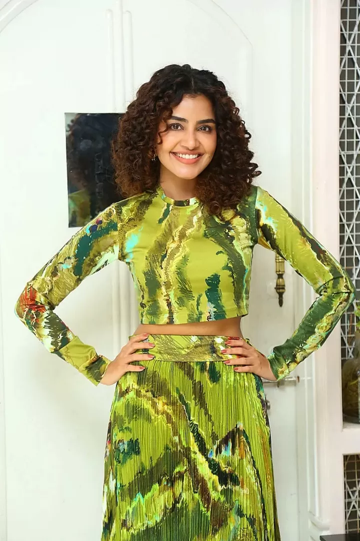 Anupama Parameswaran Curly Look | Crazy Kalyanam Movie Photos