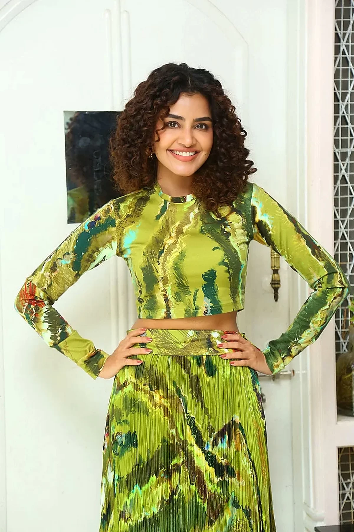 Anupama Parameswaran Curly Look | Crazy Kalyanam Movie Photos
